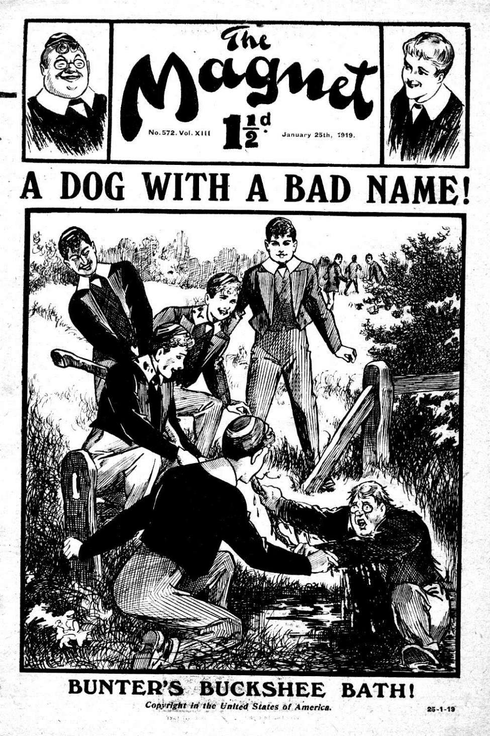 Book Cover For The Magnet 572 - A Dog with a Bad Name!