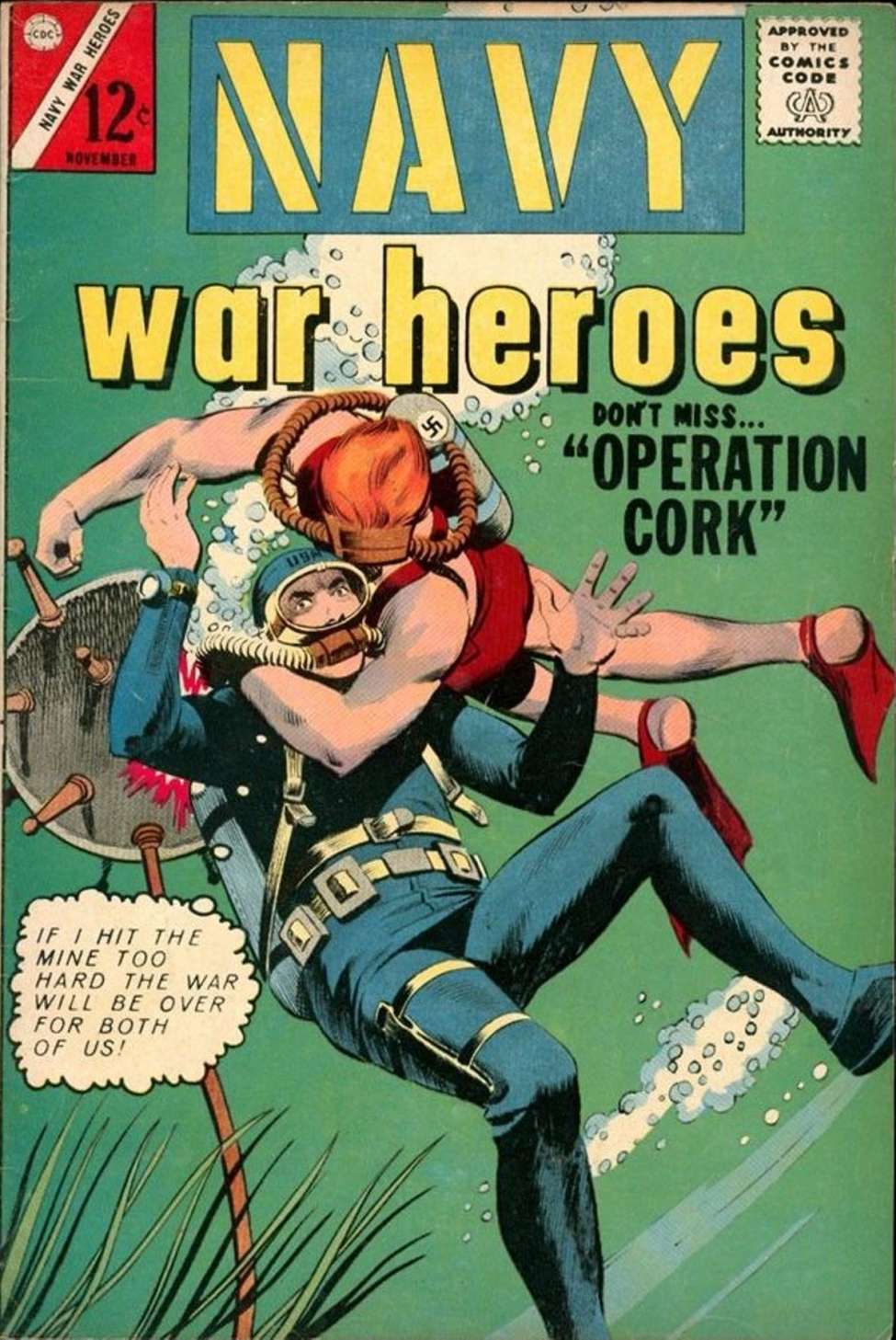 Comic Book Cover For Navy War Heroes 5