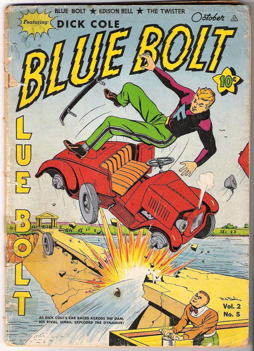 Book Cover For Blue Bolt v2 5