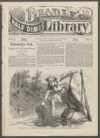 Large Thumbnail For Beadle's Half Dime Library 2 - Yellowstone Jack