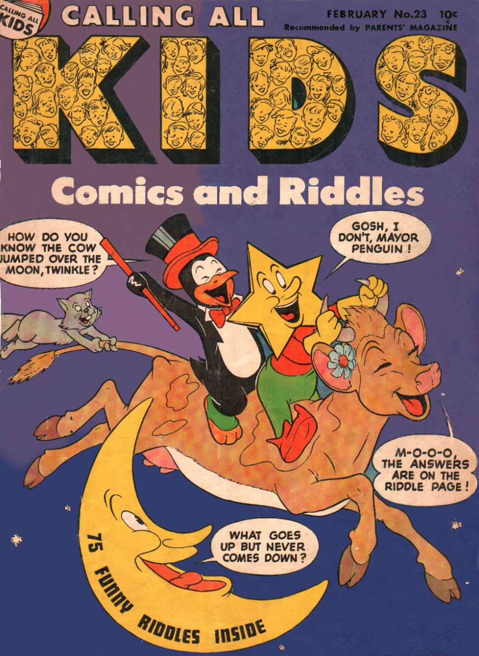 Comic Book Cover For Calling All Kids 23 - Version 2