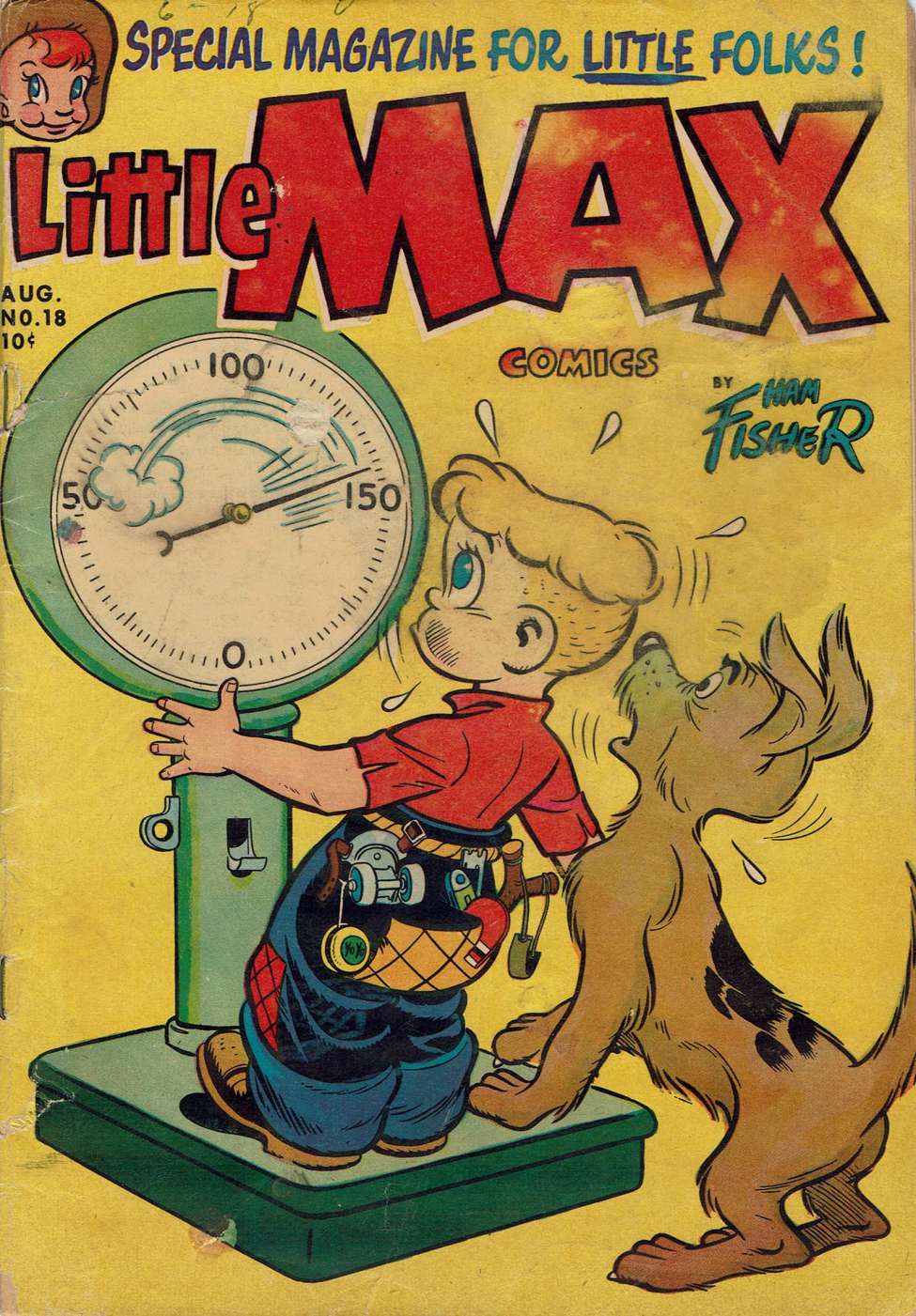 Comic Book Cover For Little Max Comics 18