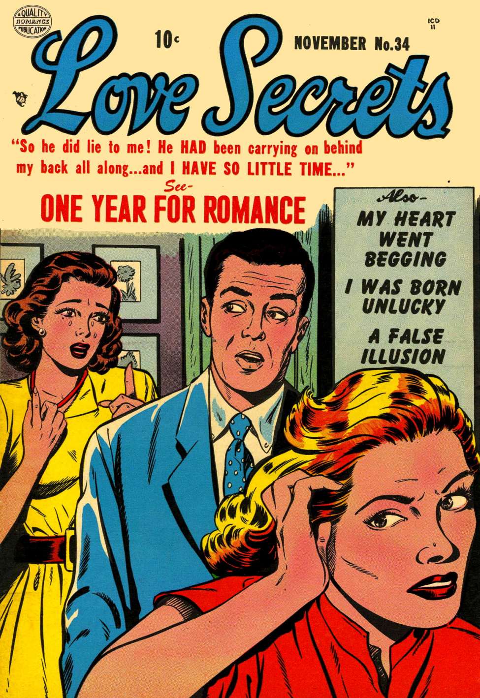 Comic Book Cover For Love Secrets 34