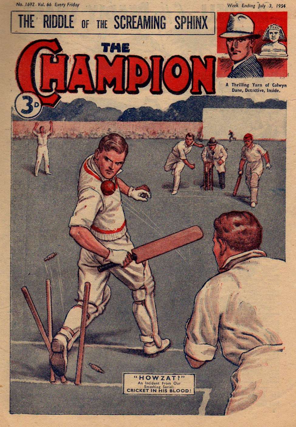 Comic Book Cover For The Champion 1692