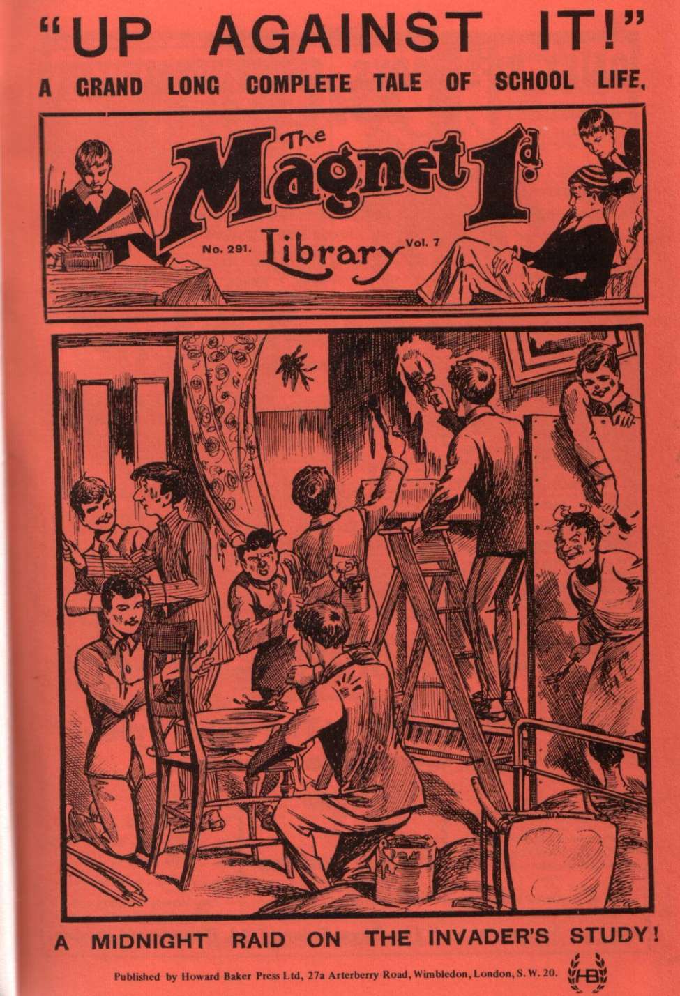 Book Cover For The Magnet 291 - Up Against It