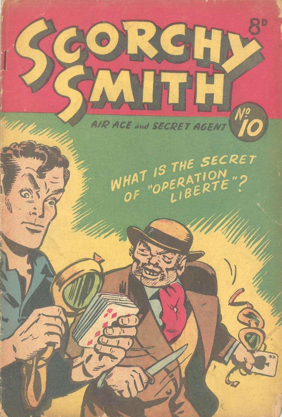 Book Cover For Scorchy Smith 10