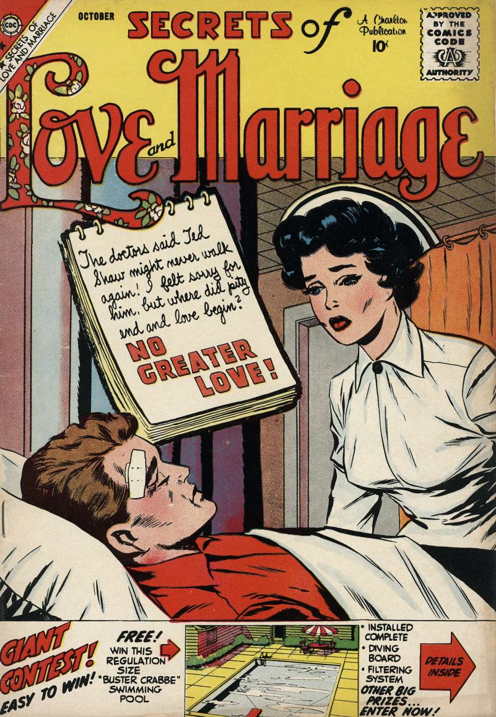 Comic Book Cover For Secrets of Love and Marriage 15