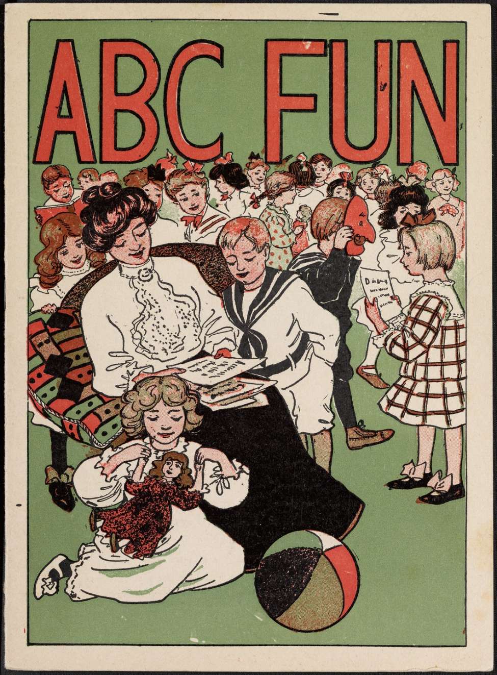 Comic Book Cover For ABC Fun