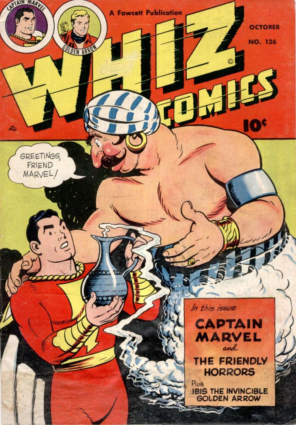 Book Cover For Whiz Comics 126