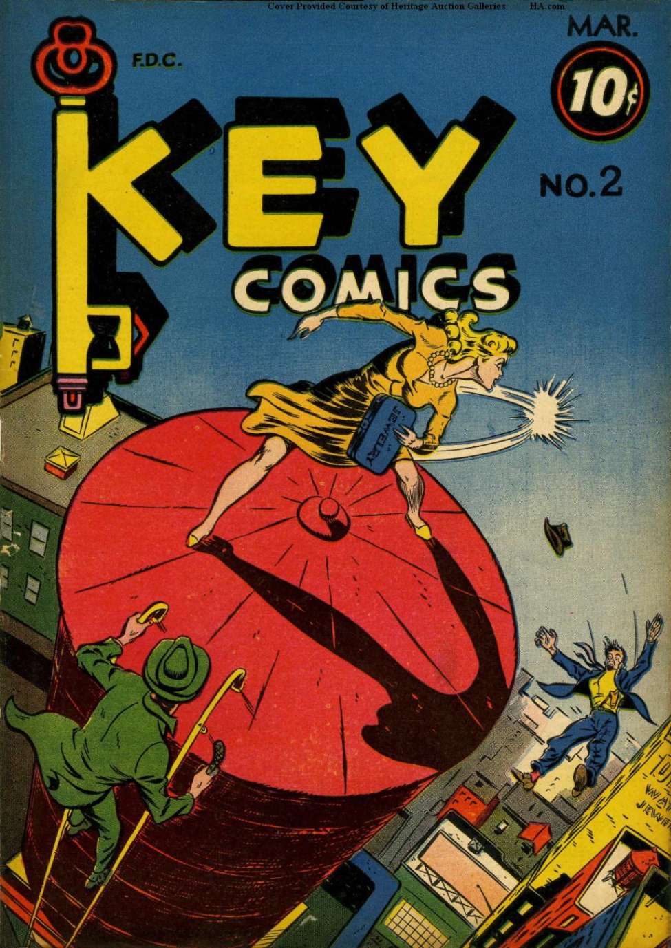 Comic Book Cover For Key Comics 2 - Version 1