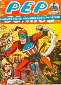 Large Thumbnail For Pep Comics 40 - Version 2