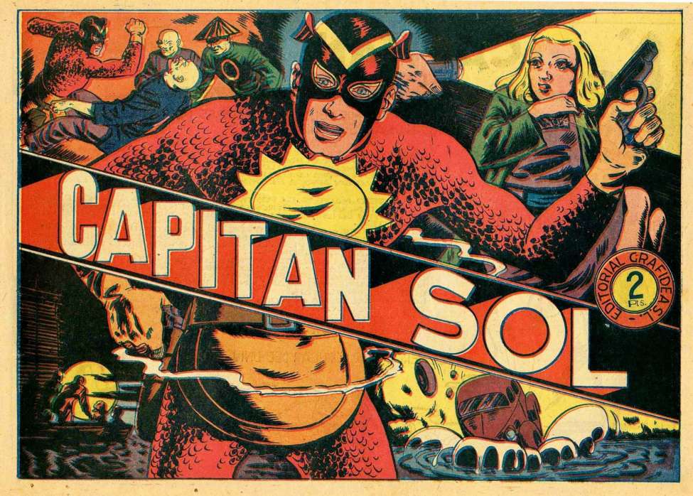 Comic Book Cover For Capitan Sol 1 - El Vengador