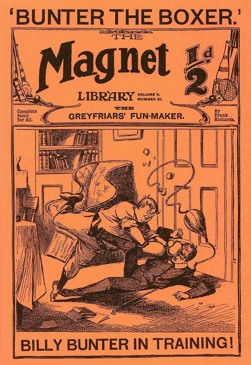 Comic Book Cover For The Magnet 81 - Bunter the Boxer