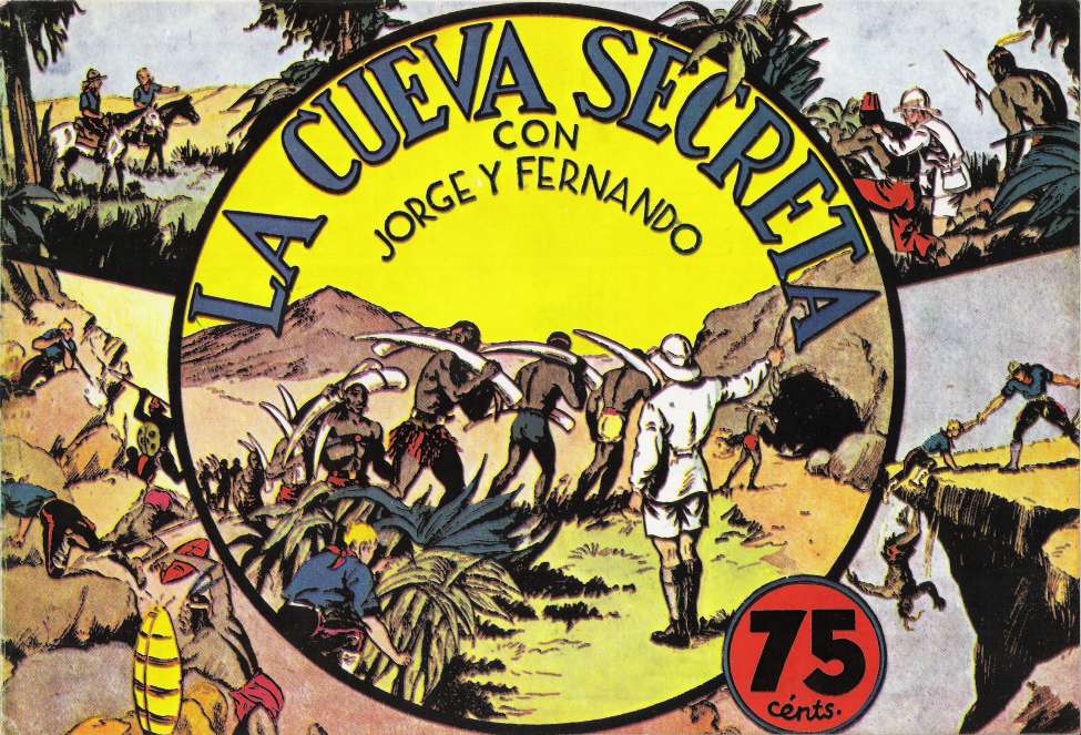 Comic Book Cover For Jorge y Fernando 23 - La cueva secreta