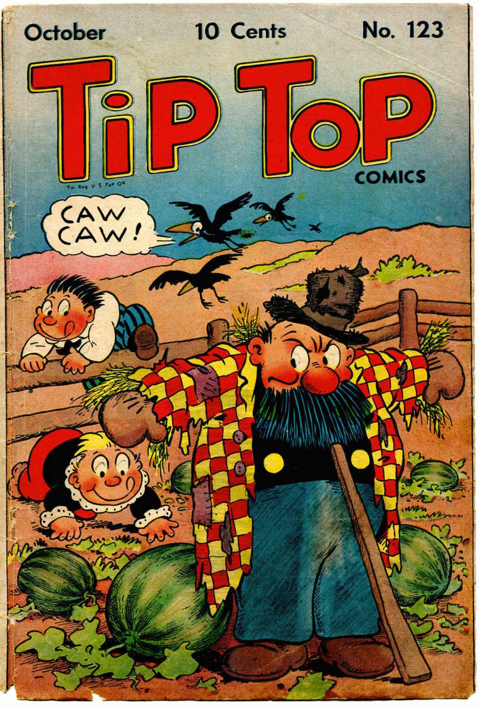 Book Cover For Tip Top Comics 123