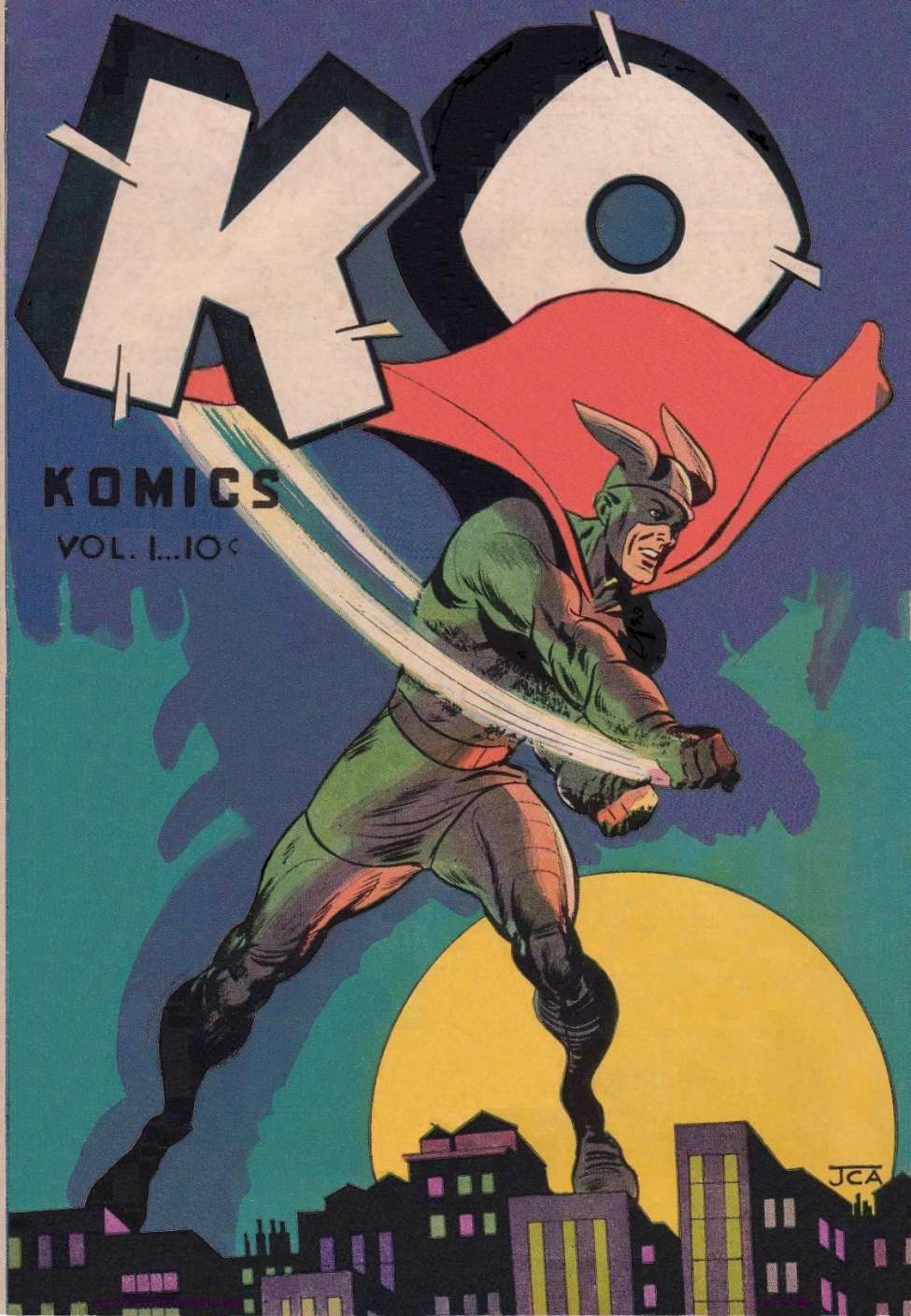 Comic Book Cover For K-O Komics 1