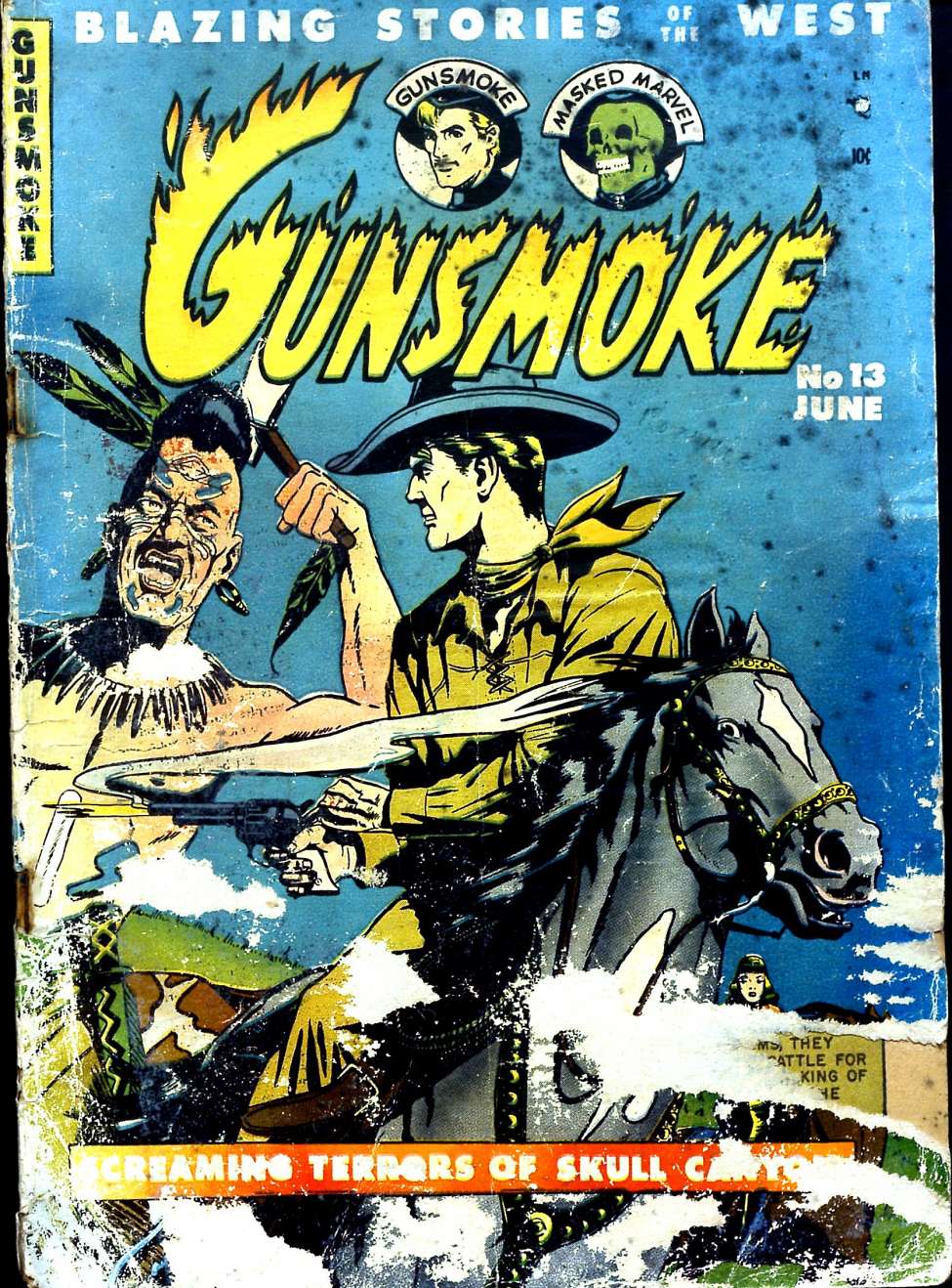Comic Book Cover For Gunsmoke 13