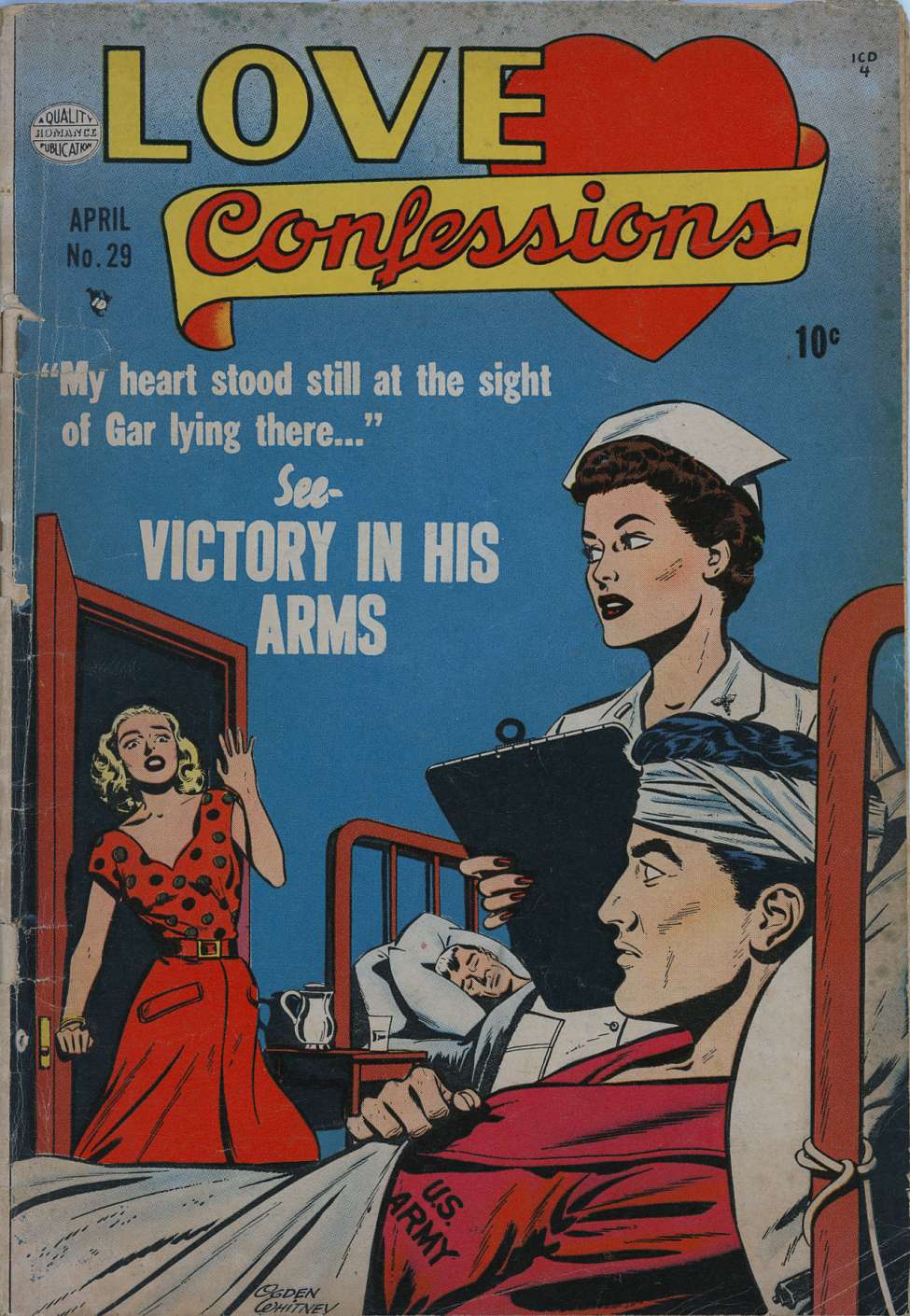 Comic Book Cover For Love Confessions 29
