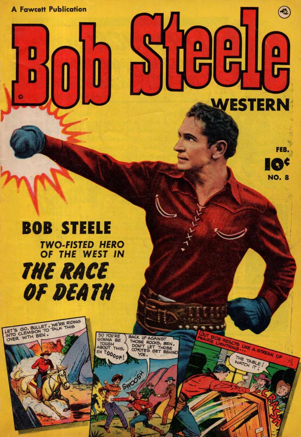 Book Cover For Bob Steele Western 8