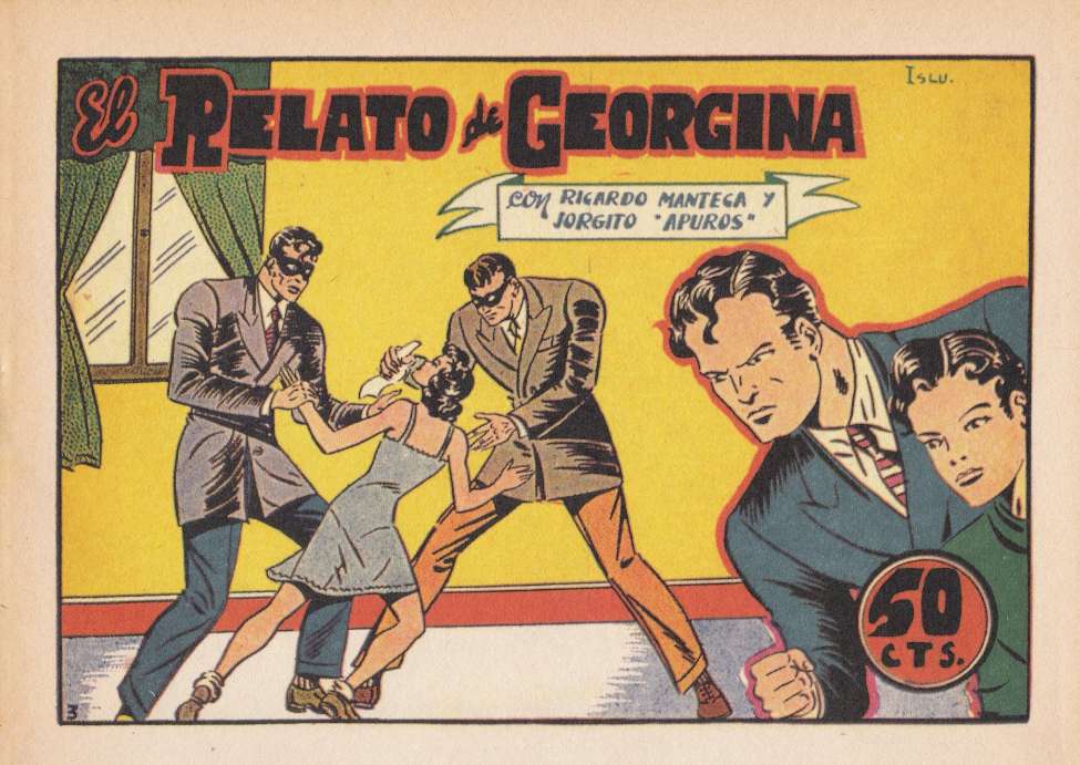 Book Cover For Ricardo Manteca y Jorgito Apuros 3 - El relato de Georgina