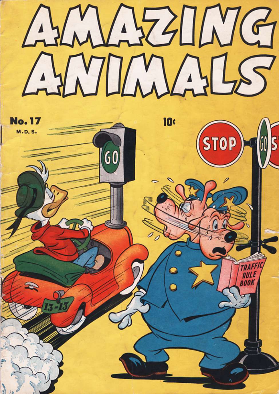 Comic Book Cover For Amazing Animals 17