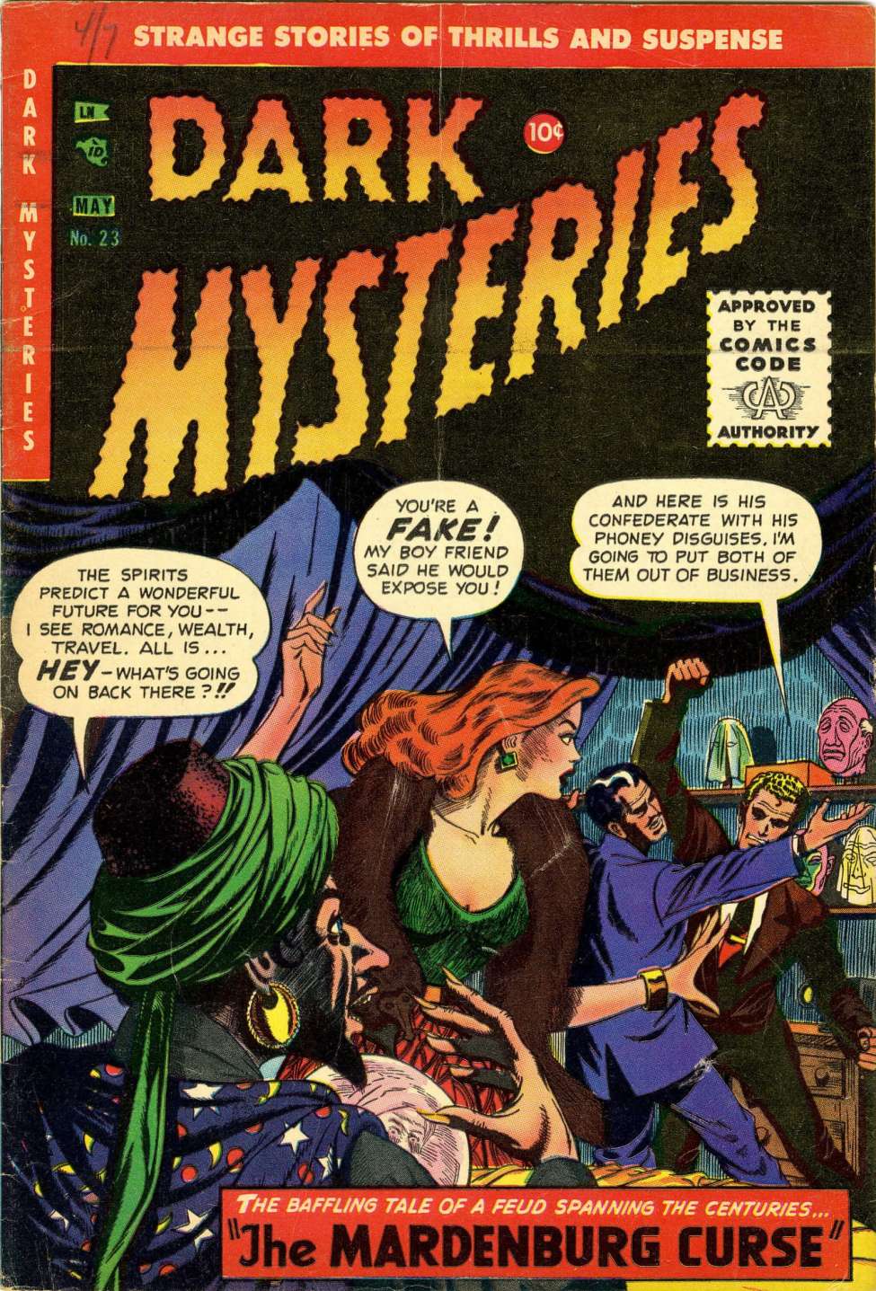 Book Cover For Dark Mysteries 23 - Version 2