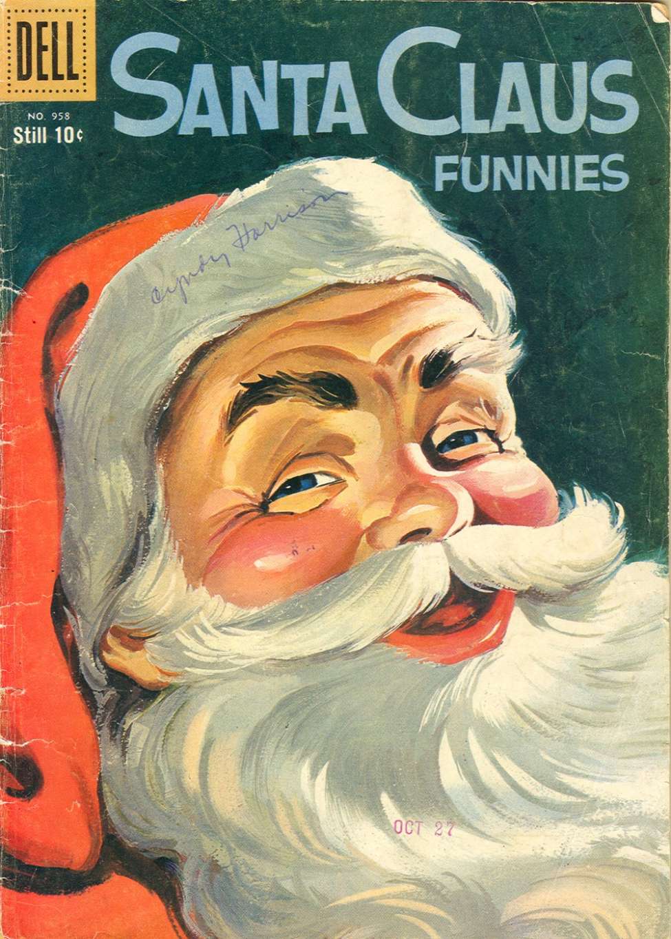 Comic Book Cover For 0958 - Santa Claus Funnies