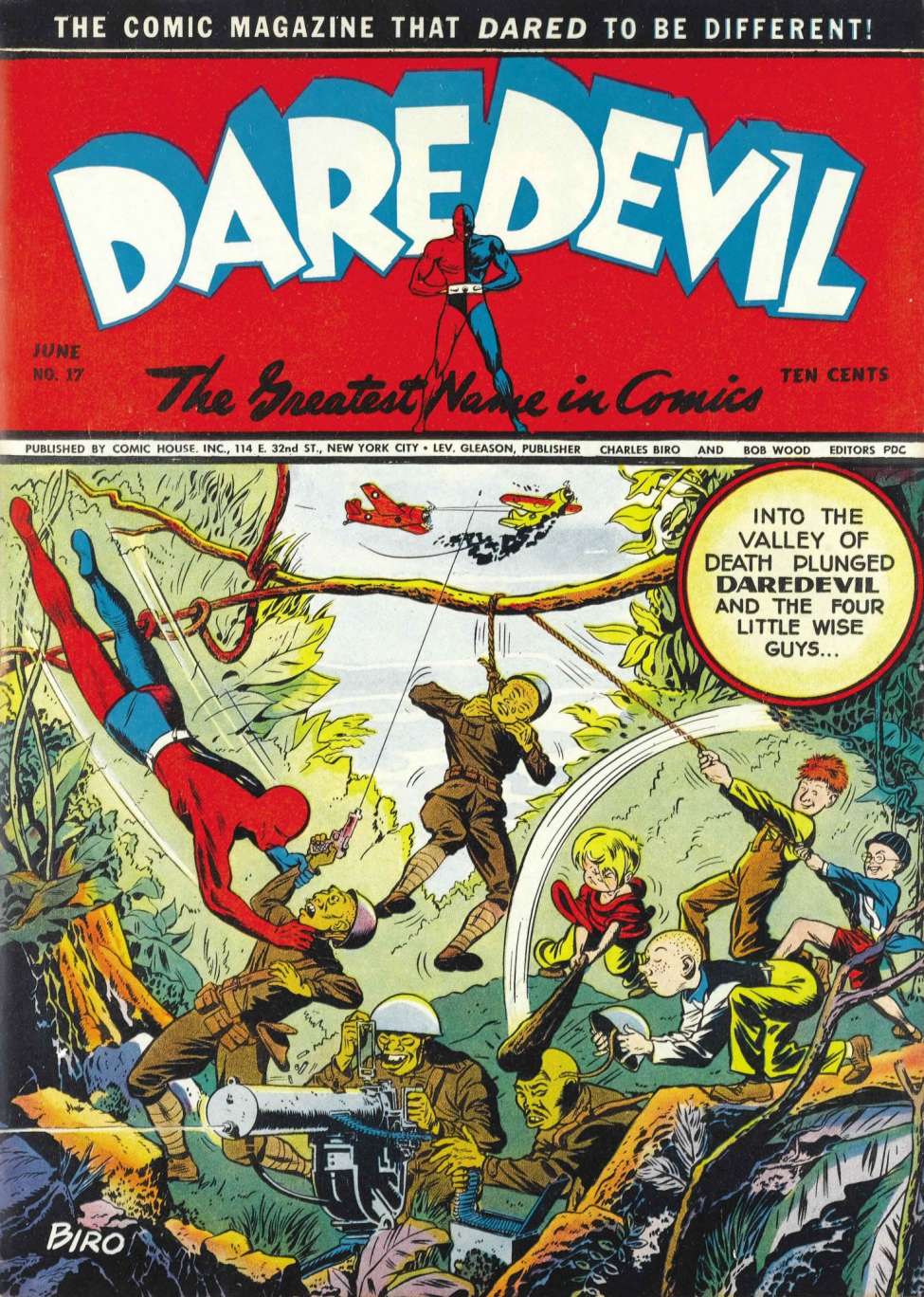 Comic Book Cover For Daredevil Comics 17