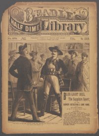 Large Thumbnail For Beadle's Half Dime Library 879 - Blue-Light Bill, the Sapphire Sport