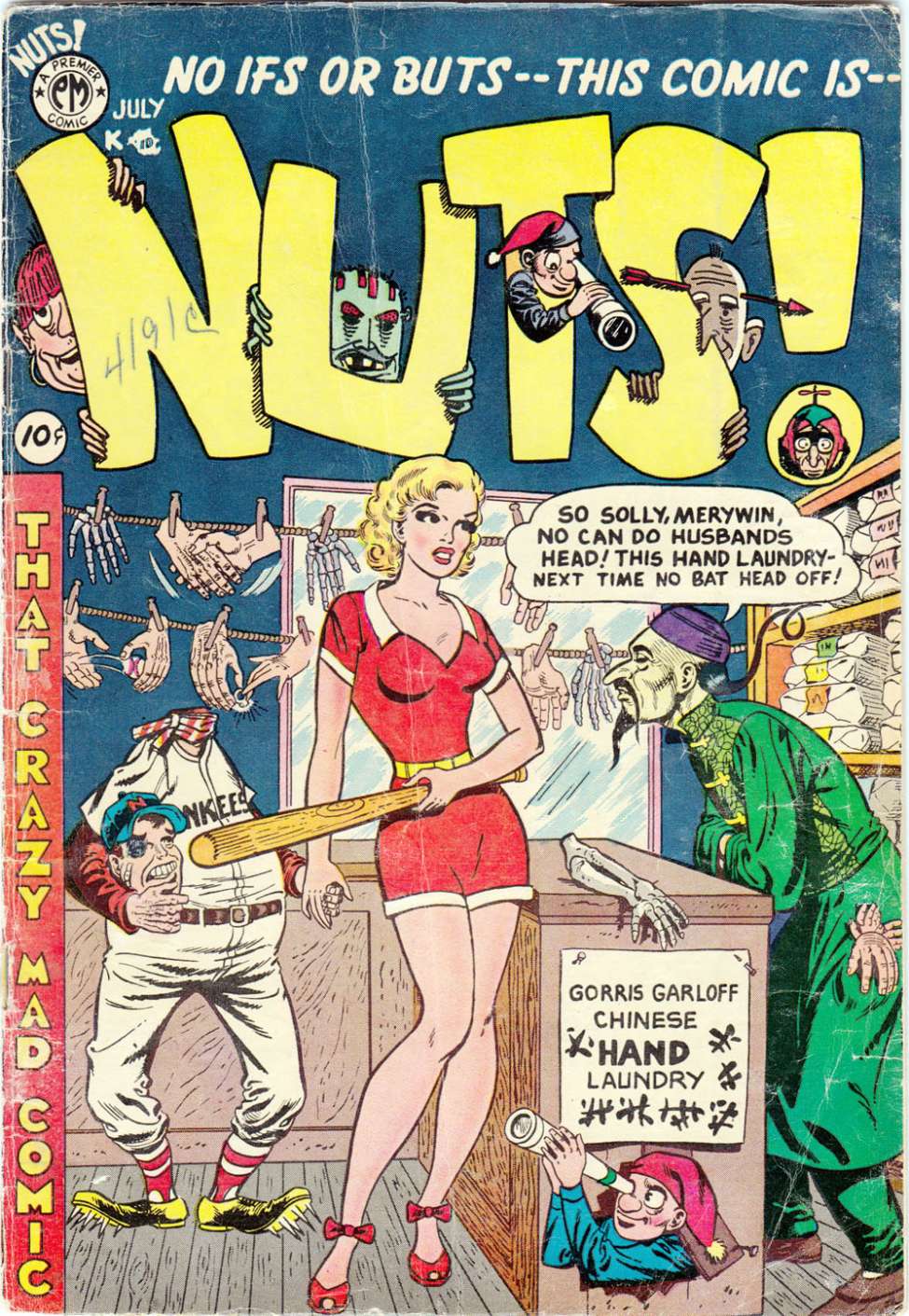 Comic Book Cover For Nuts 3