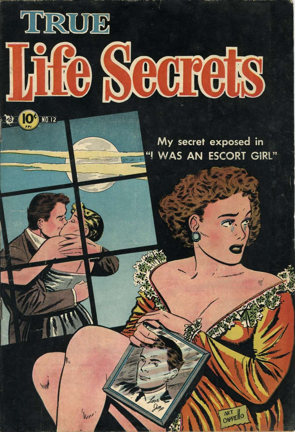 Comic Book Cover For True Life Secrets 12