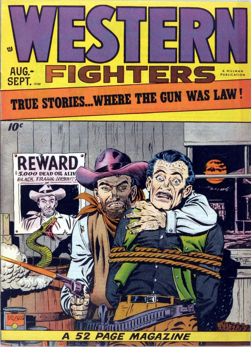 Comic Book Cover For Western Fighters v1 3