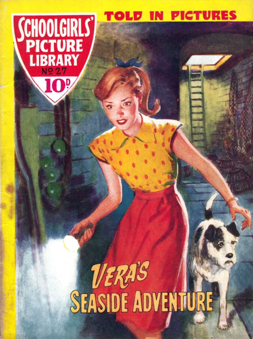 Book Cover For Schoolgirls' Picture Library 27 - Vera's Seaside Adventure