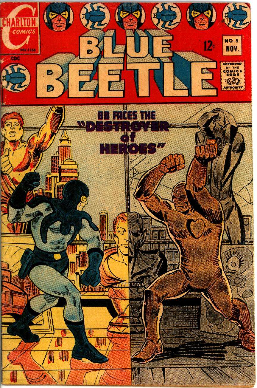 Comic Book Cover For Blue Beetle (1967) 5