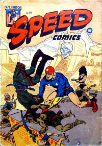 Large Thumbnail For Speed Comics 39 (alt) - Version 2