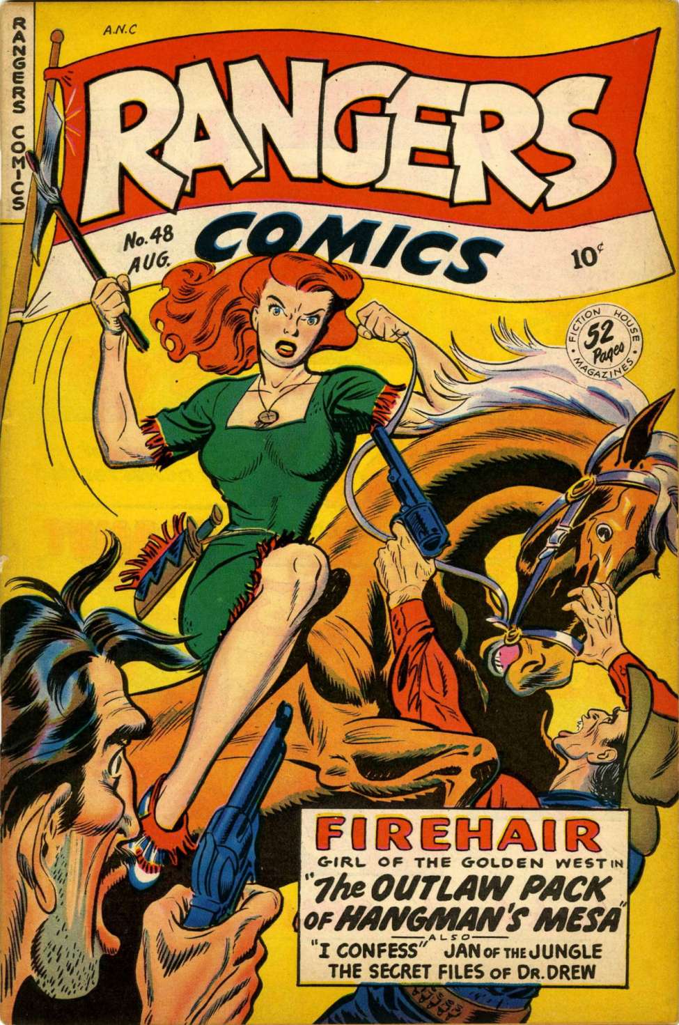 Comic Book Cover For Rangers Comics 48 - Version 1
