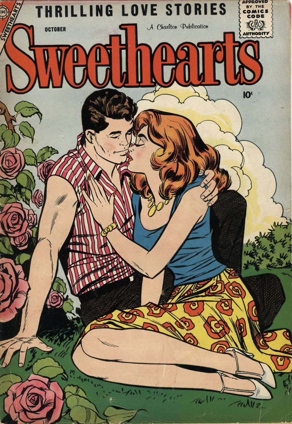 Comic Book Cover For Sweethearts 45 - Version 2