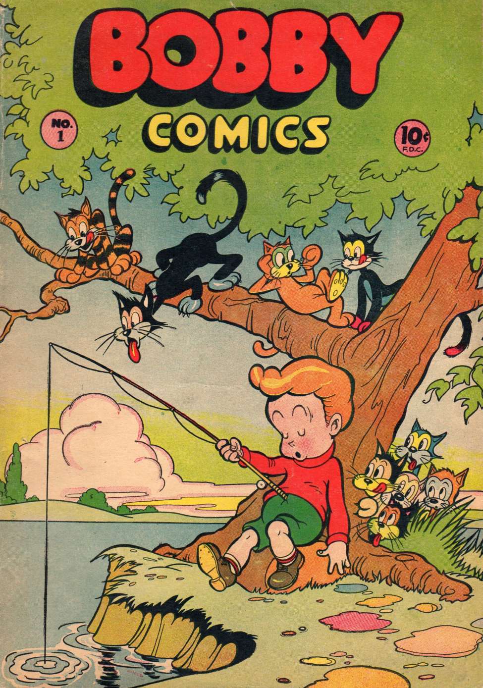 Comic Book Cover For Bobby Comics 1