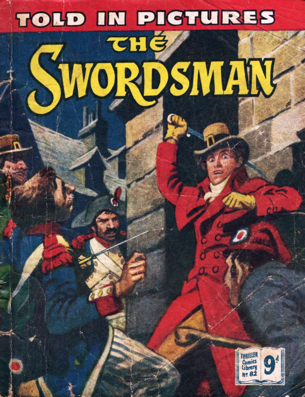 Book Cover For Thriller Comics Library 82 - The Swordsman