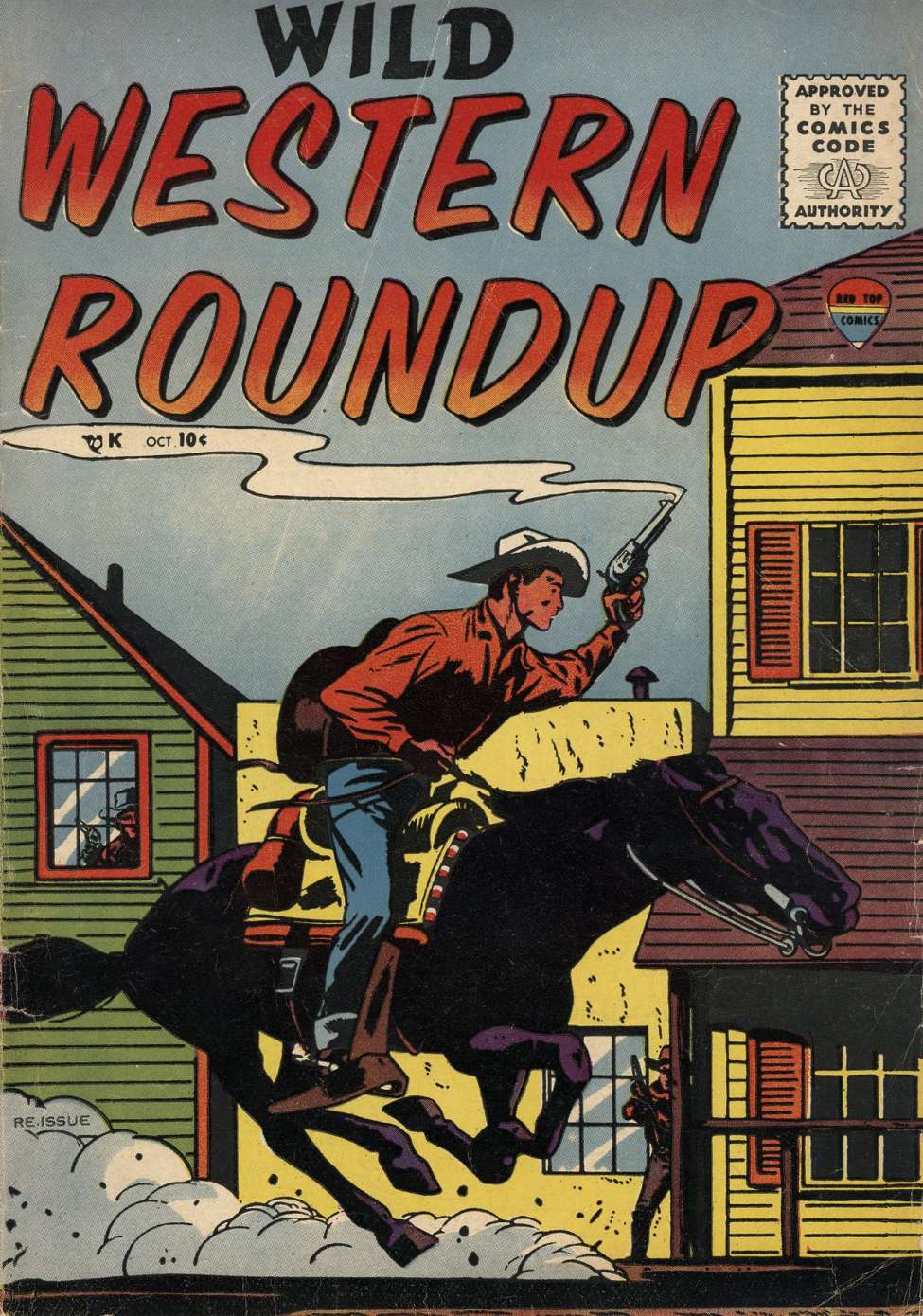 Book Cover For Wild Western Roundup 1