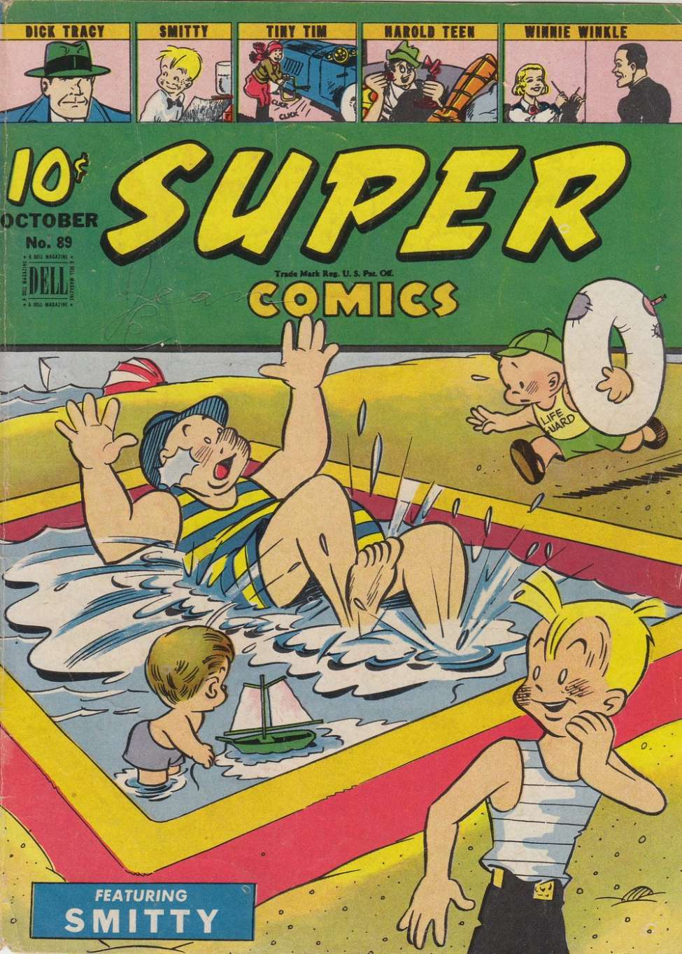 Book Cover For Super Comics 89