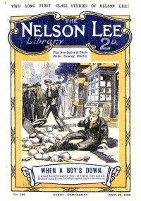 Large Thumbnail For Nelson Lee Library s1 390 - When a Boy's Down