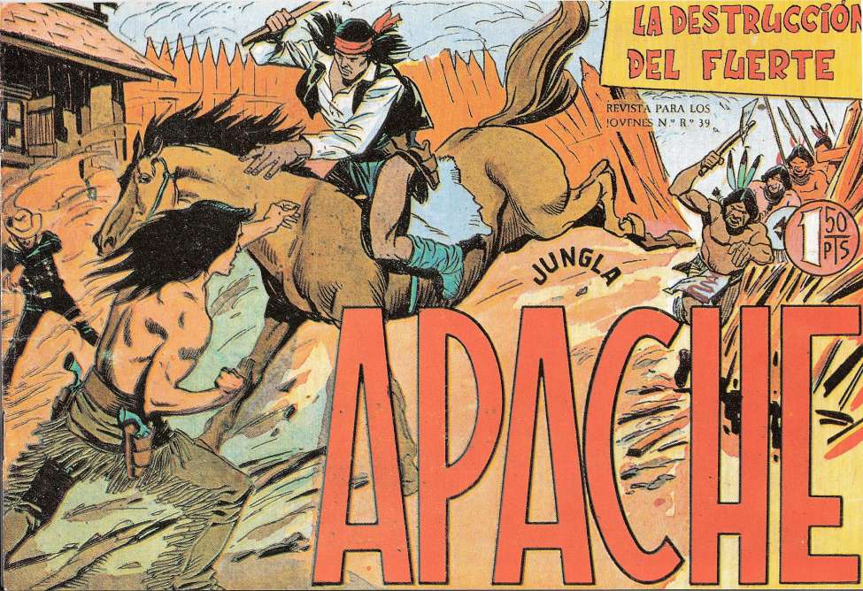 Comic Book Cover For Apache 11 - La Destruccion Del Fuerte