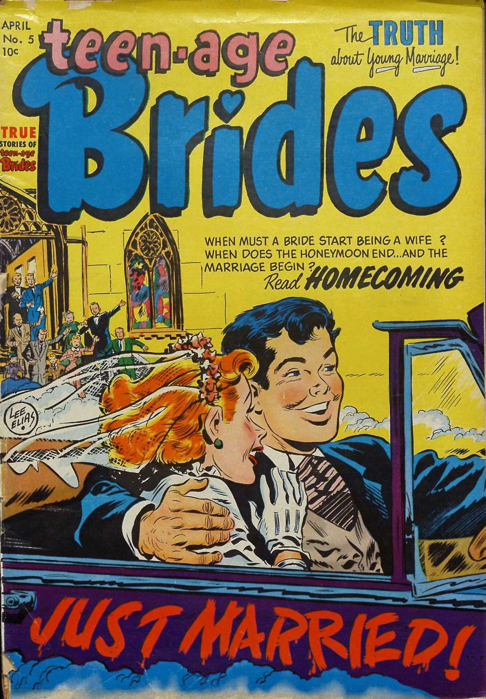 Book Cover For Teen-Age Brides 5
