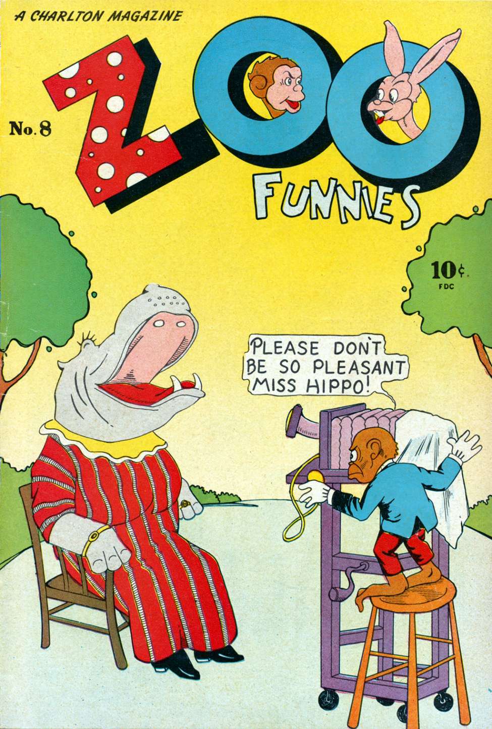 Book Cover For Zoo Funnies v1 8