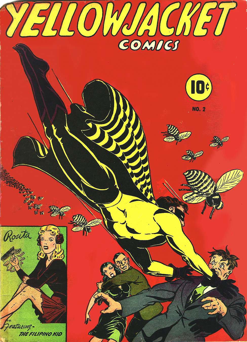 Comic Book Cover For Yellowjacket Comics 2 (alt) - Version 3