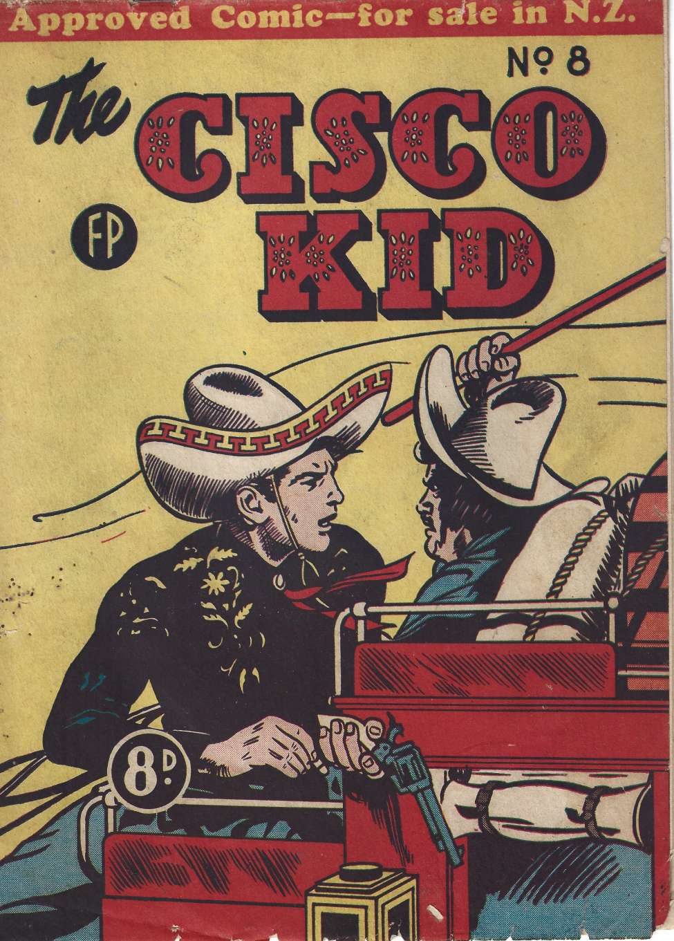 Book Cover For The Cisco Kid 8