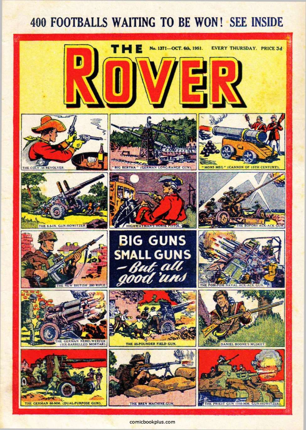Comic Book Cover For The Rover 1371