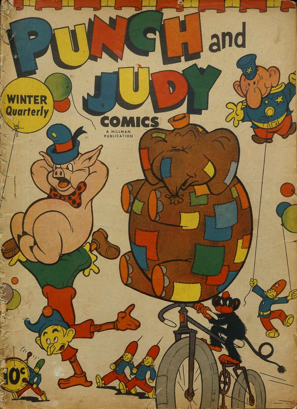 Comic Book Cover For Punch and Judy v1 3