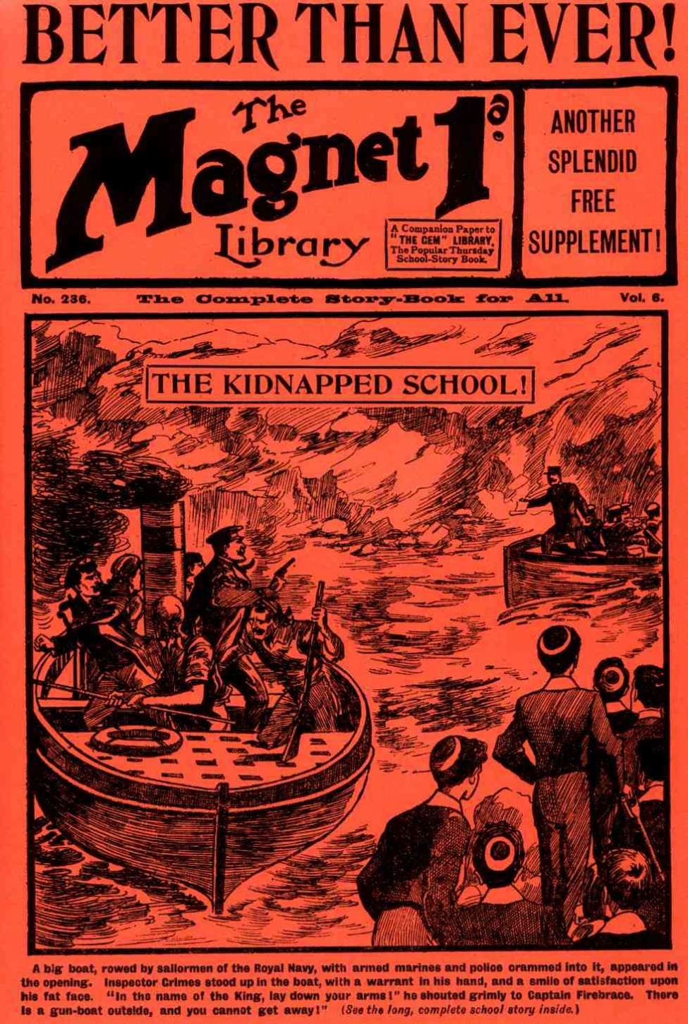 Book Cover For The Magnet 236 - The Kidnapped School